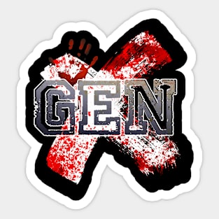 GenXer Sticker